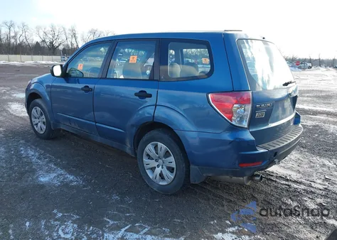 2010 Subaru Forester 2.5X from USA, damaged, VIN JF2SH6AC6AH758877